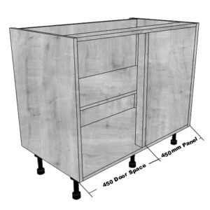 1200mm Blank Blank Corner Highline Base unit