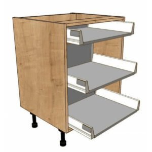 1200mm wide 3 Drawers Base unit ( 1S + 2 Pan )