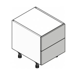 400mm 2 Drawers Bedside Cabinet