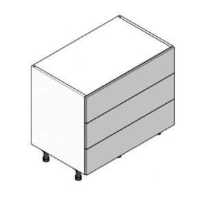 800mm 3 Drawers Bedroom Cabinet